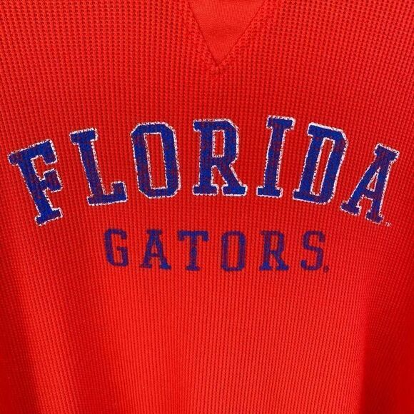 ProEdge Mens Orange Florida Gators Graphic Long Sleeve Crew Neck Shirt Sz XL - Picture 3 of 11